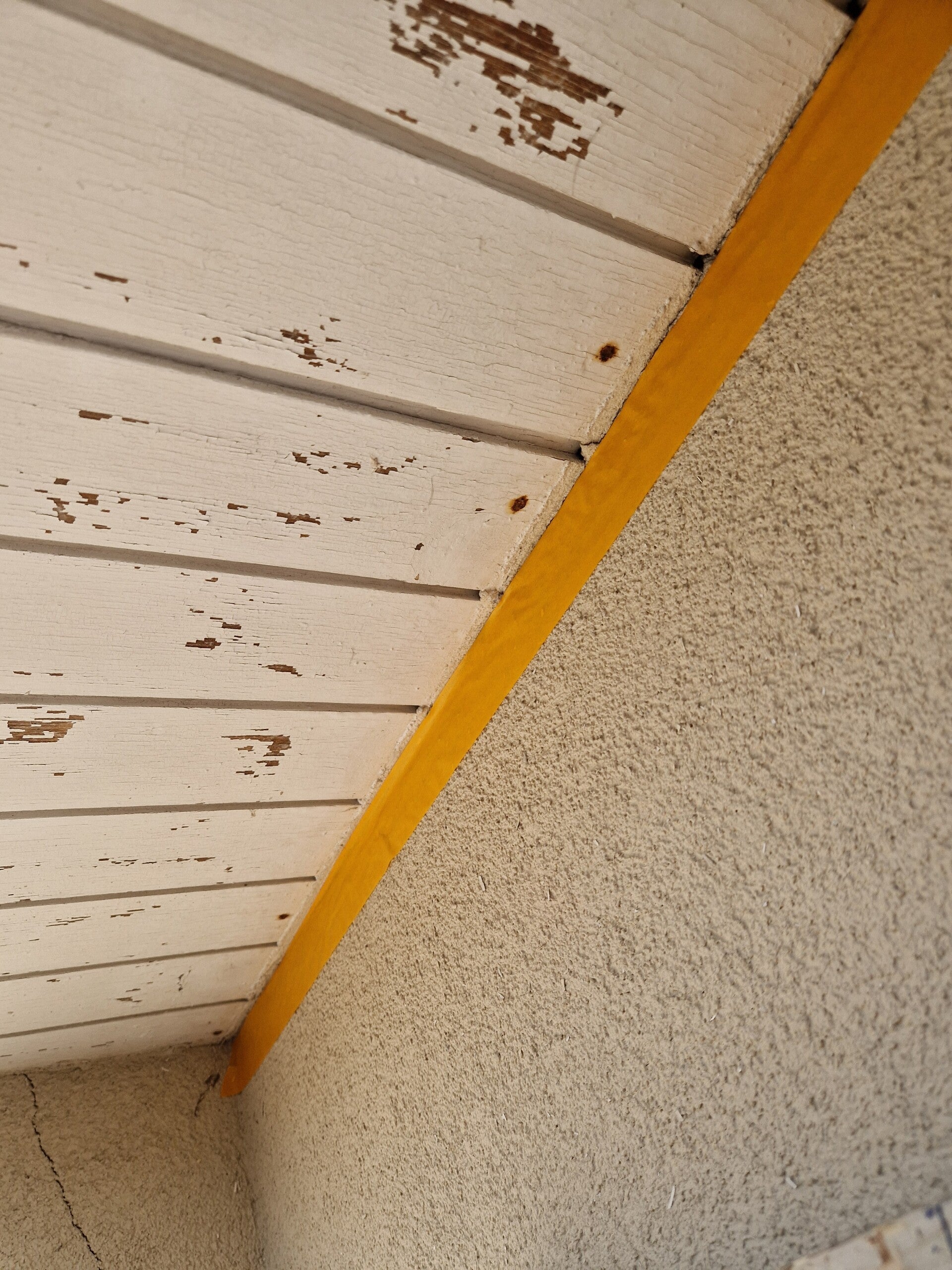 Peinture sur boiserie