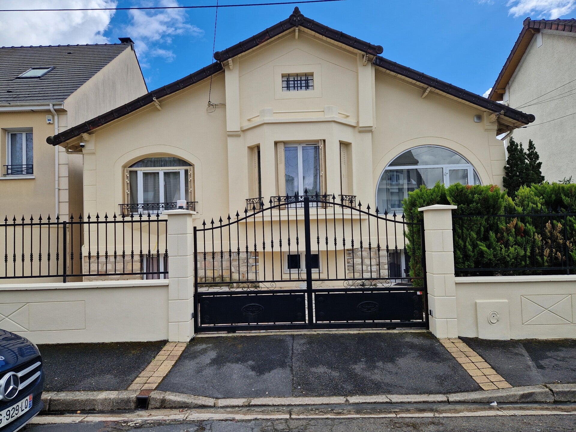 Peinture façade et clôture complète