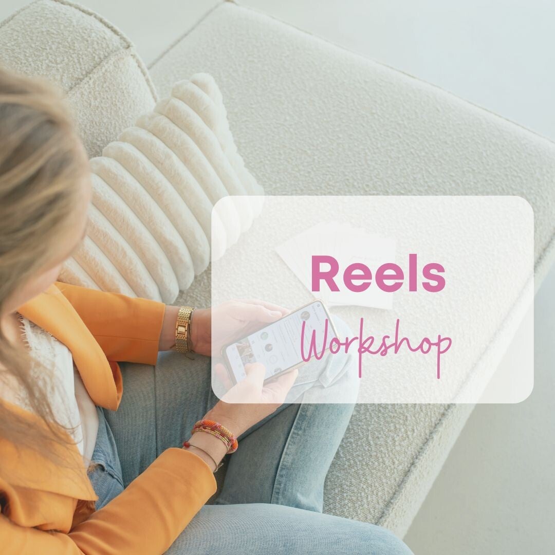 Workshop Reels: Leer reels maken en inzetten op een manier die bij jou past.