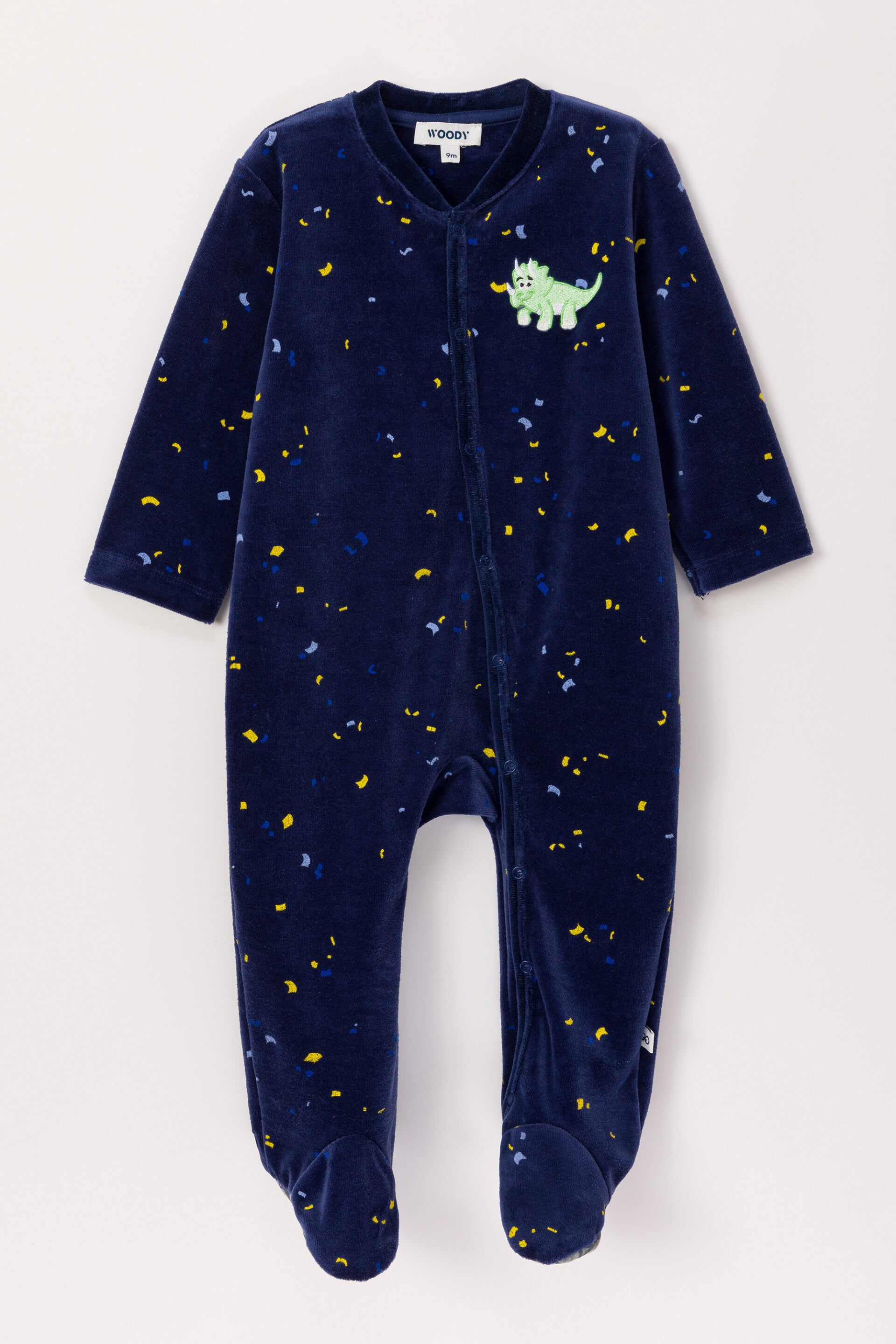 rompertje met een print van de dino, 9 maand