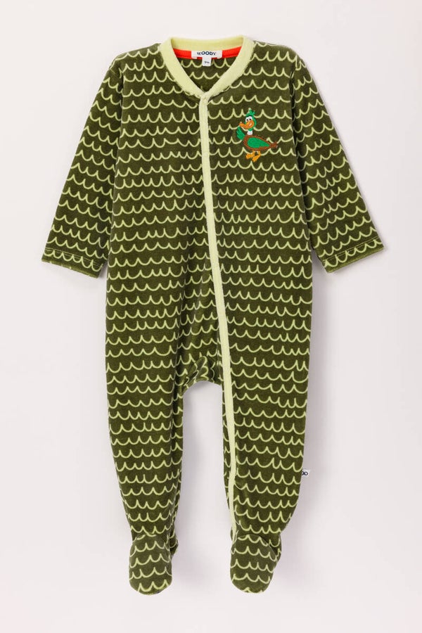 Kruippakje groene golfjes, thema de eend, 9 maand