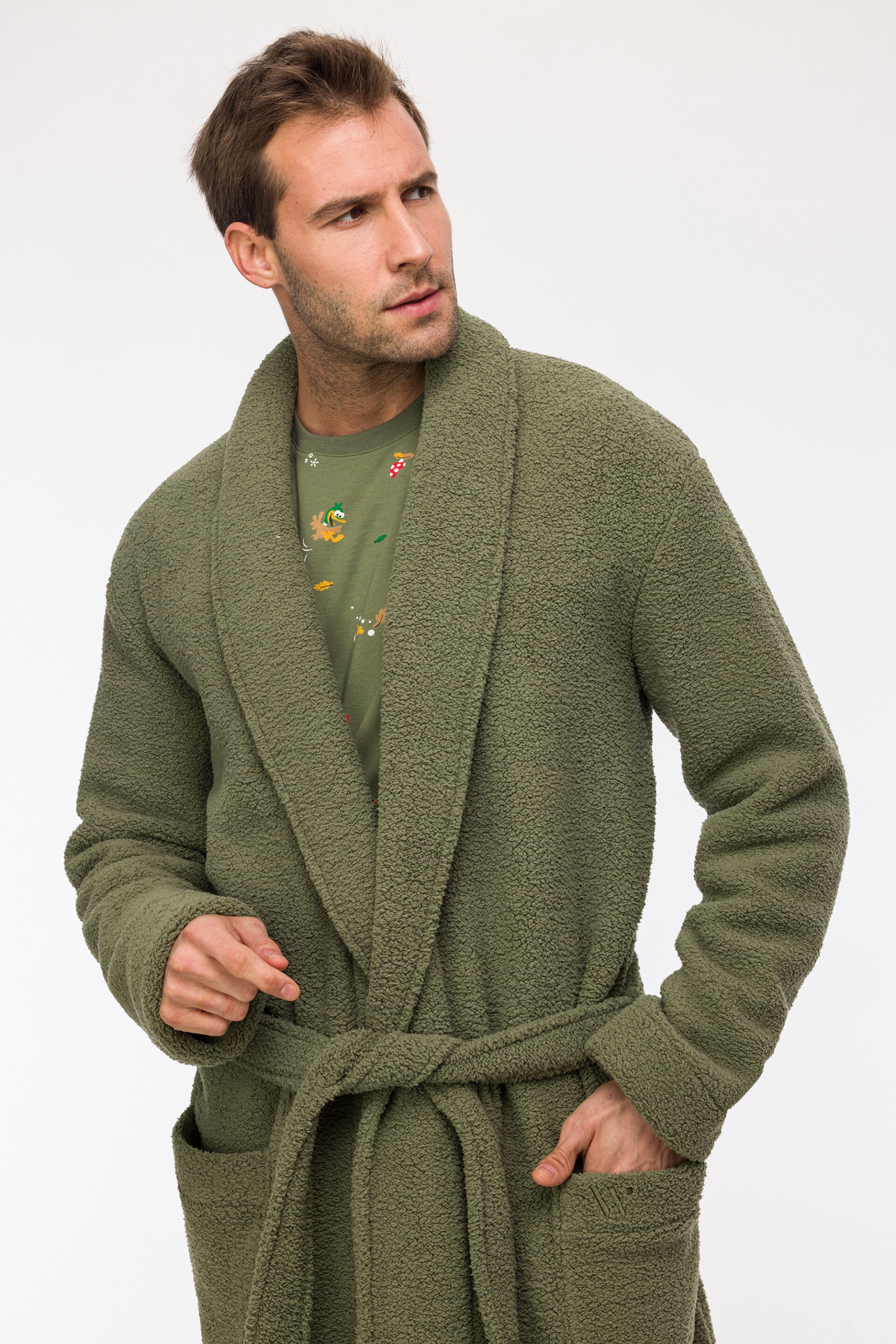 Unisex Kamerjas kakigroen, large