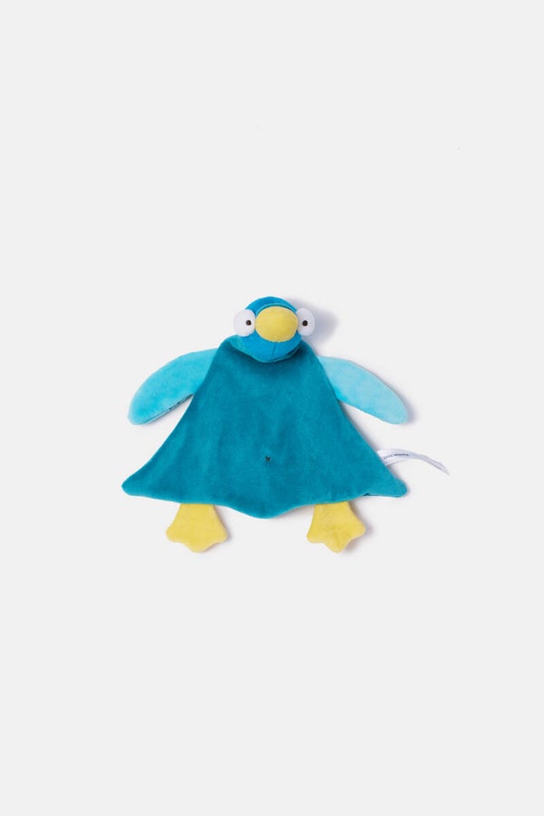 Knuffeldoekje, thema duif, van zachte velours