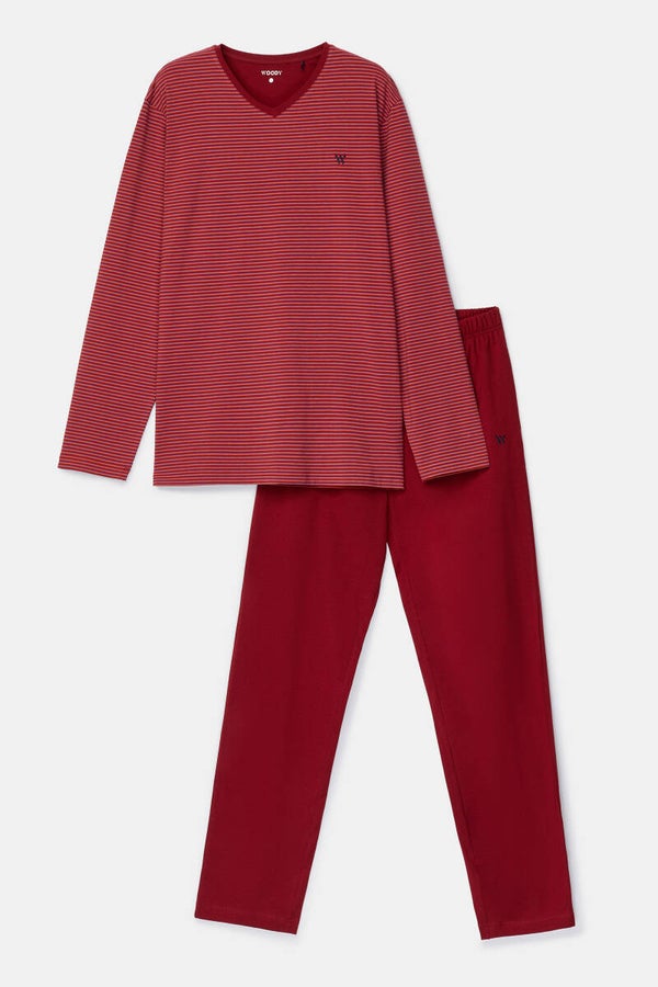 leuke pyjama voor heren, smal
