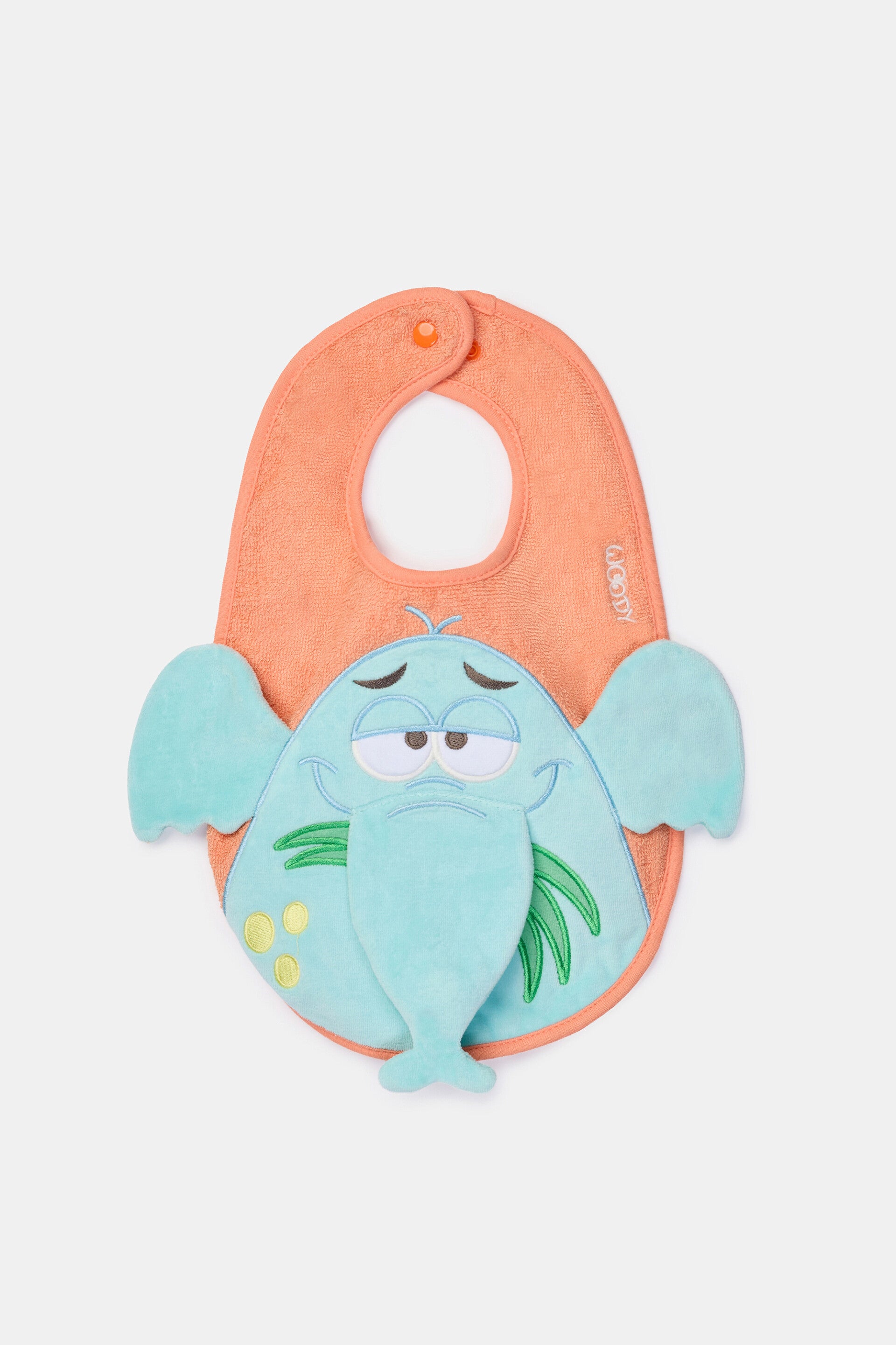 Woody Slabbetje, thema olifant, 22x29cm