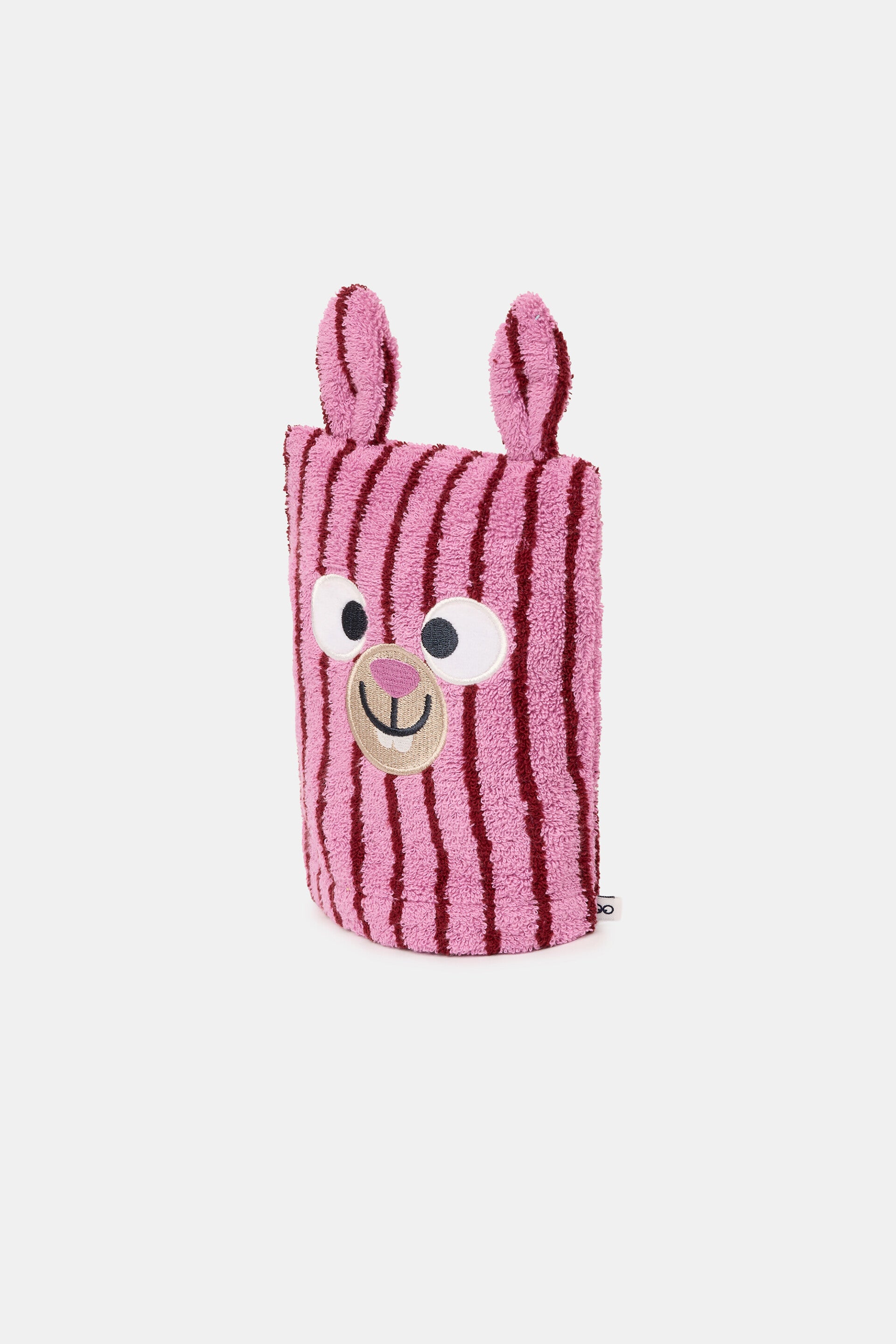 Leuk washandje met een konijnensnoetje