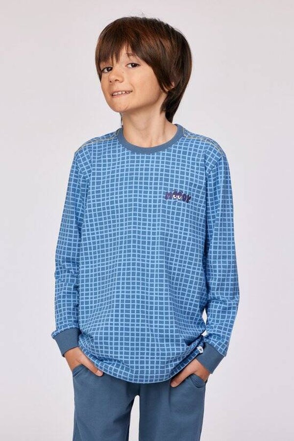 Unisex pyjama heren - blauw - 3 jaar