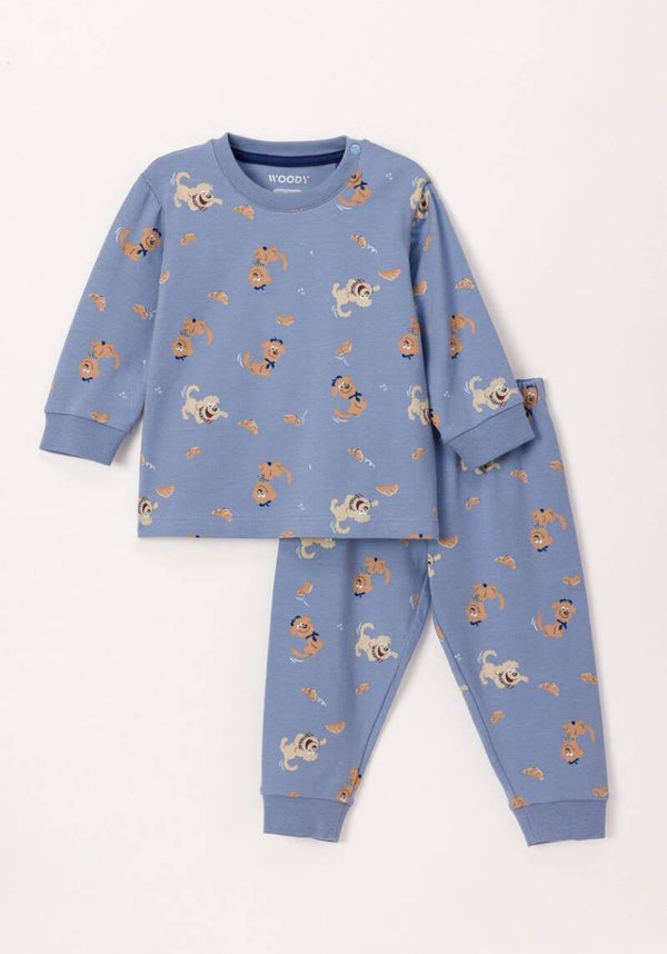Pyjama jongens, thema labradoodle, 3 maand