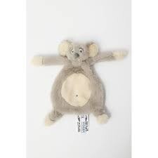 knuffeldoekje in velours, koala