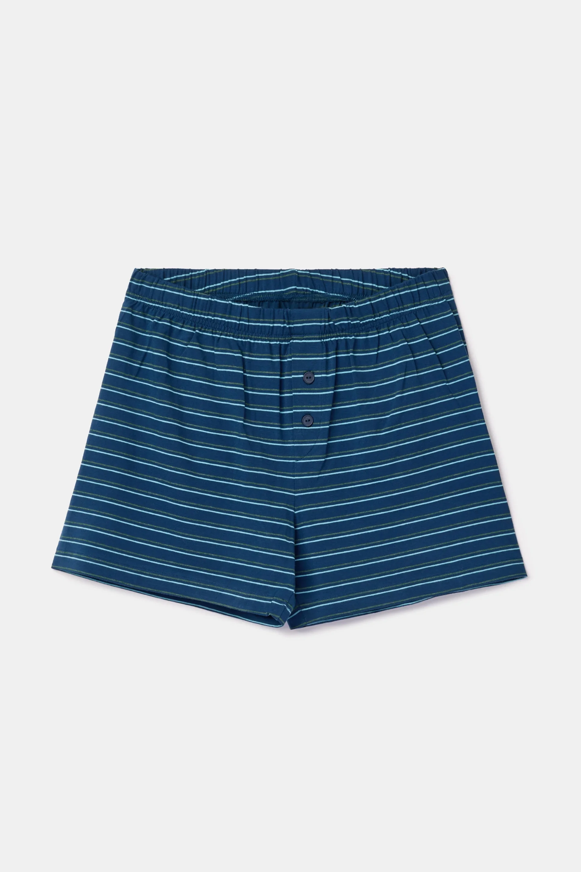 Kleurrijke slaapshort van rekbaar katoen - large