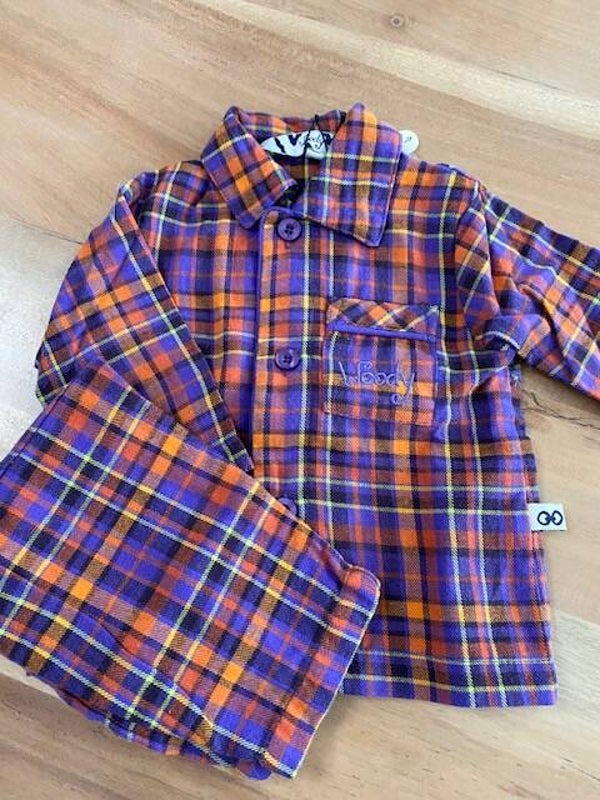 Woody Orang Oetan Uniseks pyjama, doorknoop, 3 maand