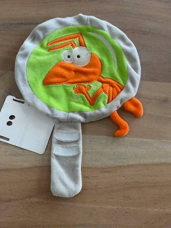 knuffeldoekje in velours, mier