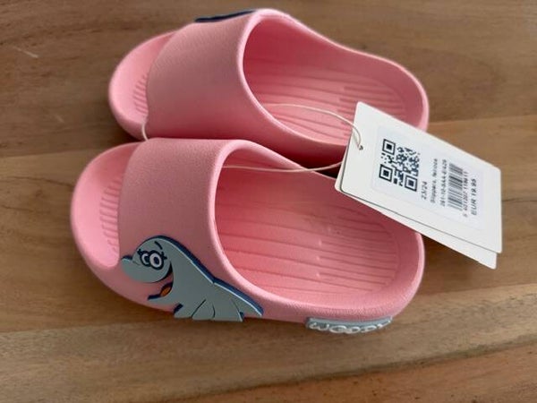Leuke zomerslippertjes, roze - 29/30
