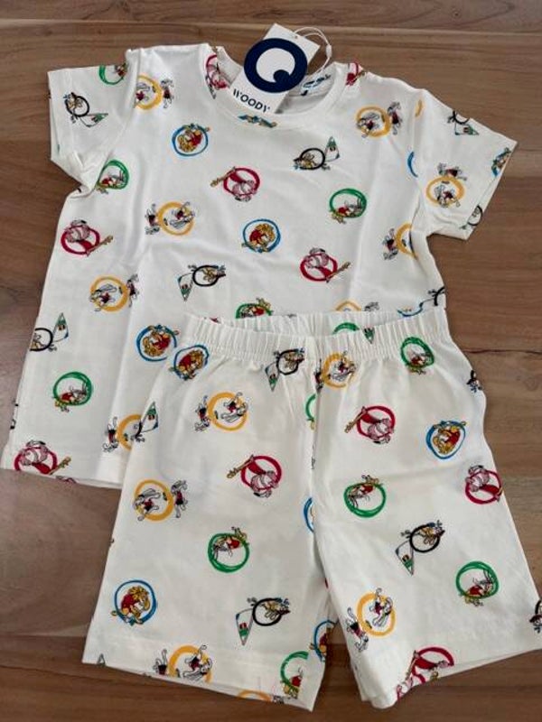 Unisex pyjama jongens - blauw -2 jaar