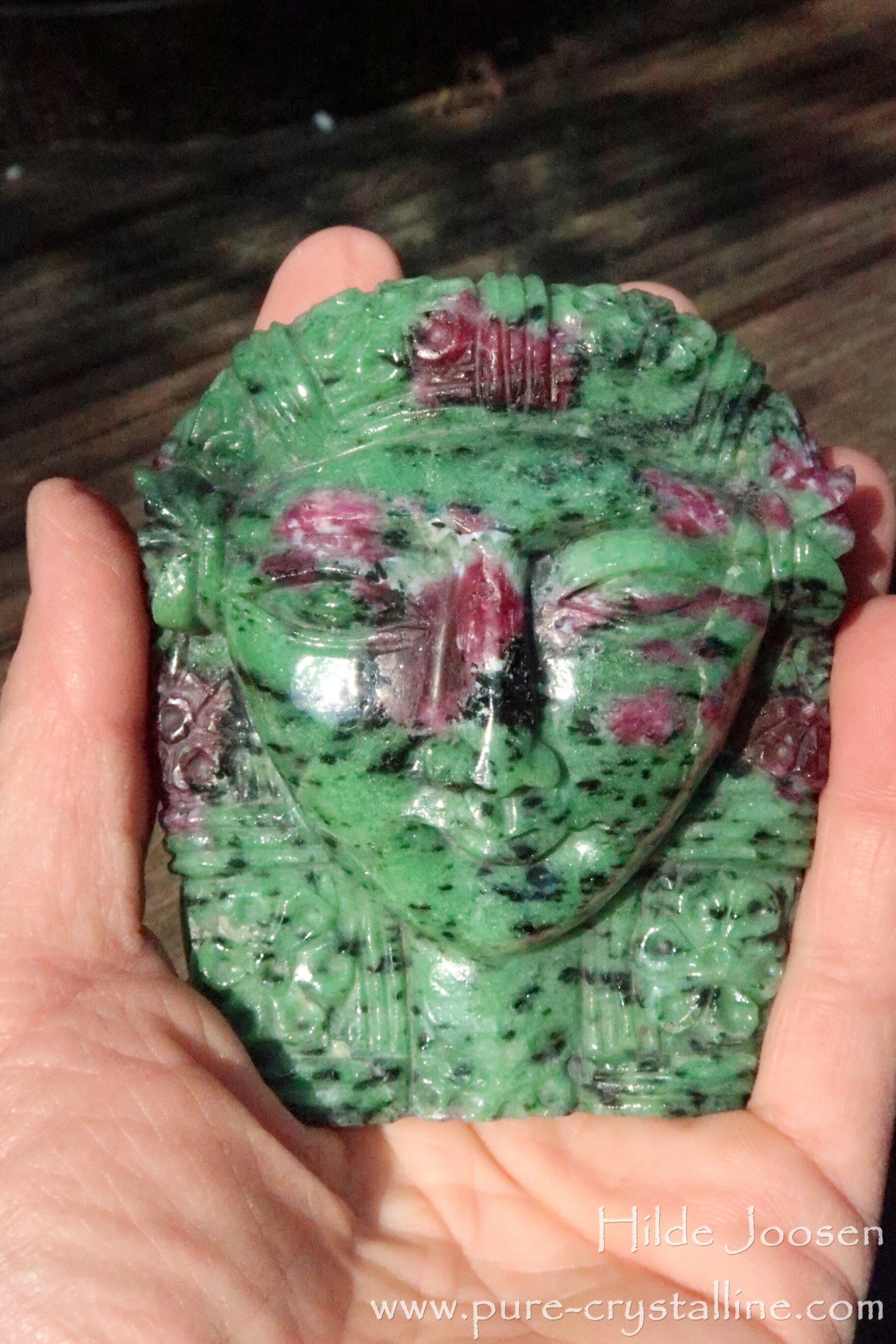 Ruby-zoisite Hathor (flowers)