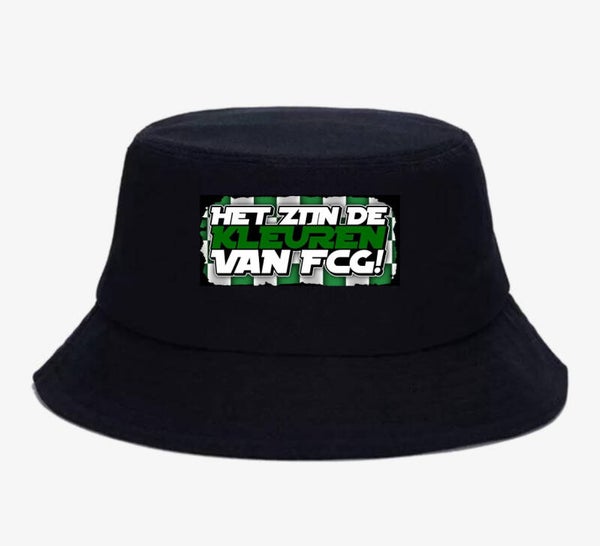 BUCKET HAT HET ZIJN DE KLEUREN VAN FCG