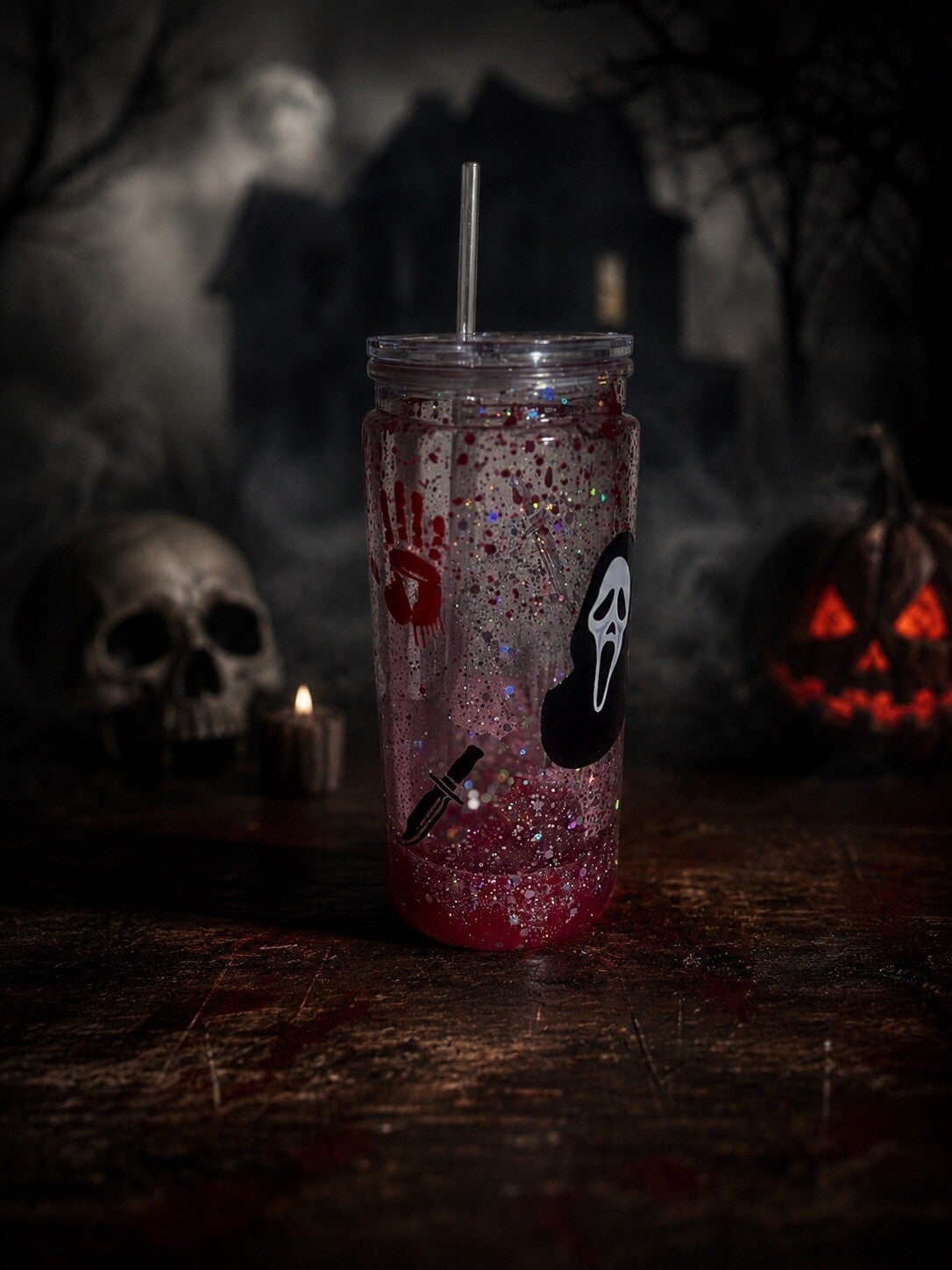 Ghost Face Tumbler