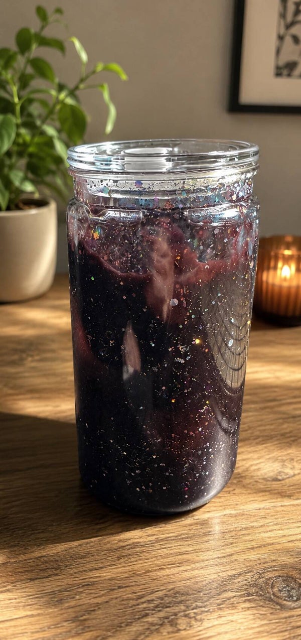 Dark Cherry Galaxy Look