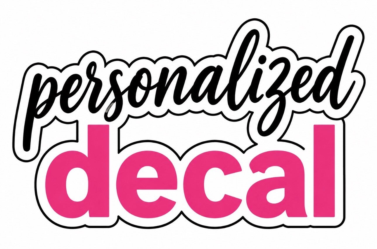 Upload Personalized Decal for Tumbler
