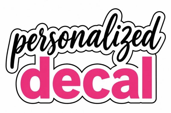 Upload Personalized Decal for Tumbler