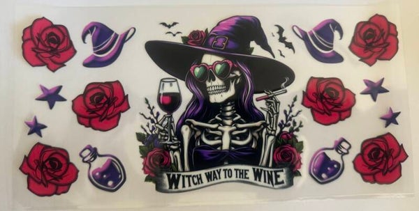 Witch Way To The Wine Wrap