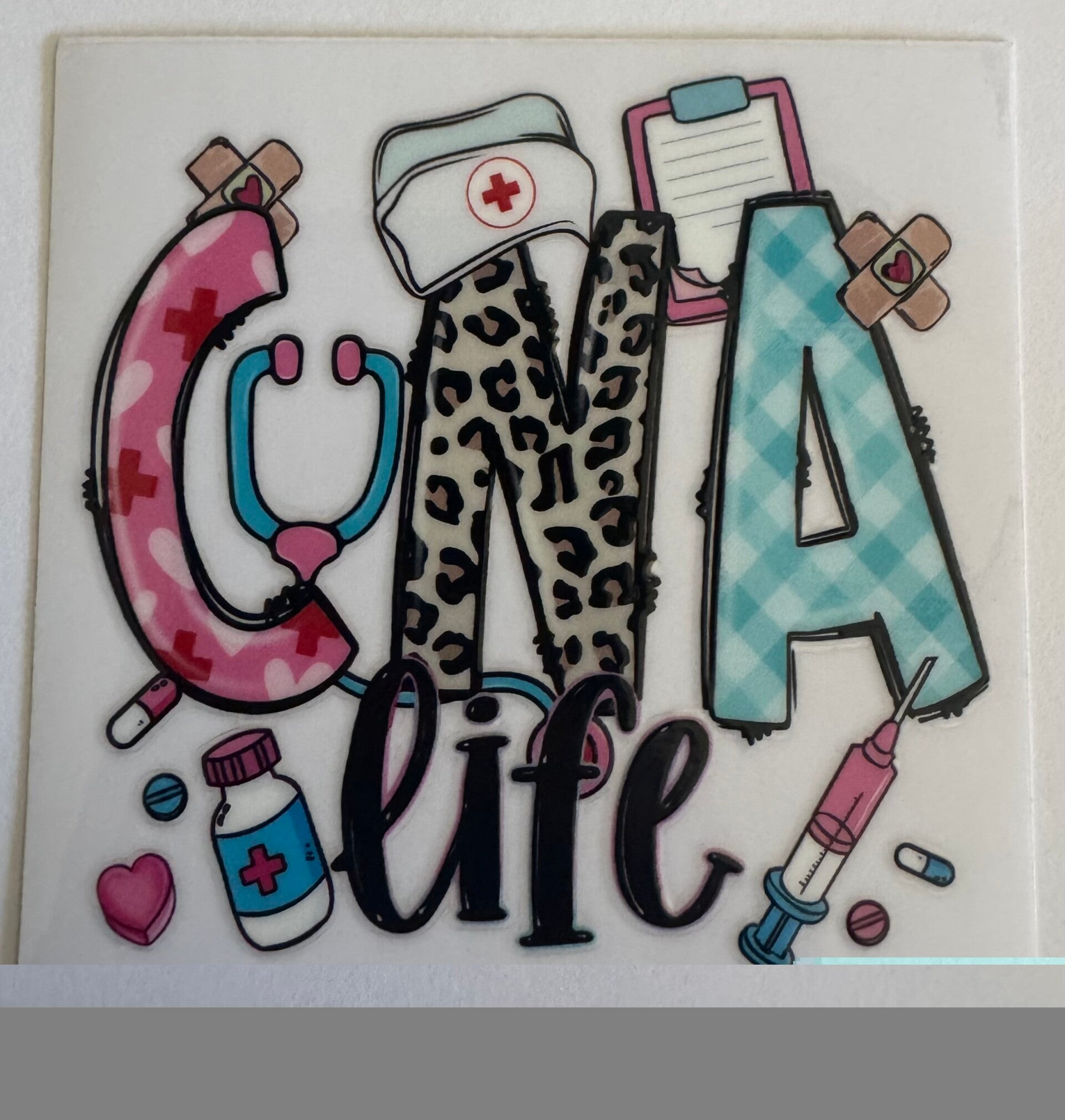 CNA Life Decal