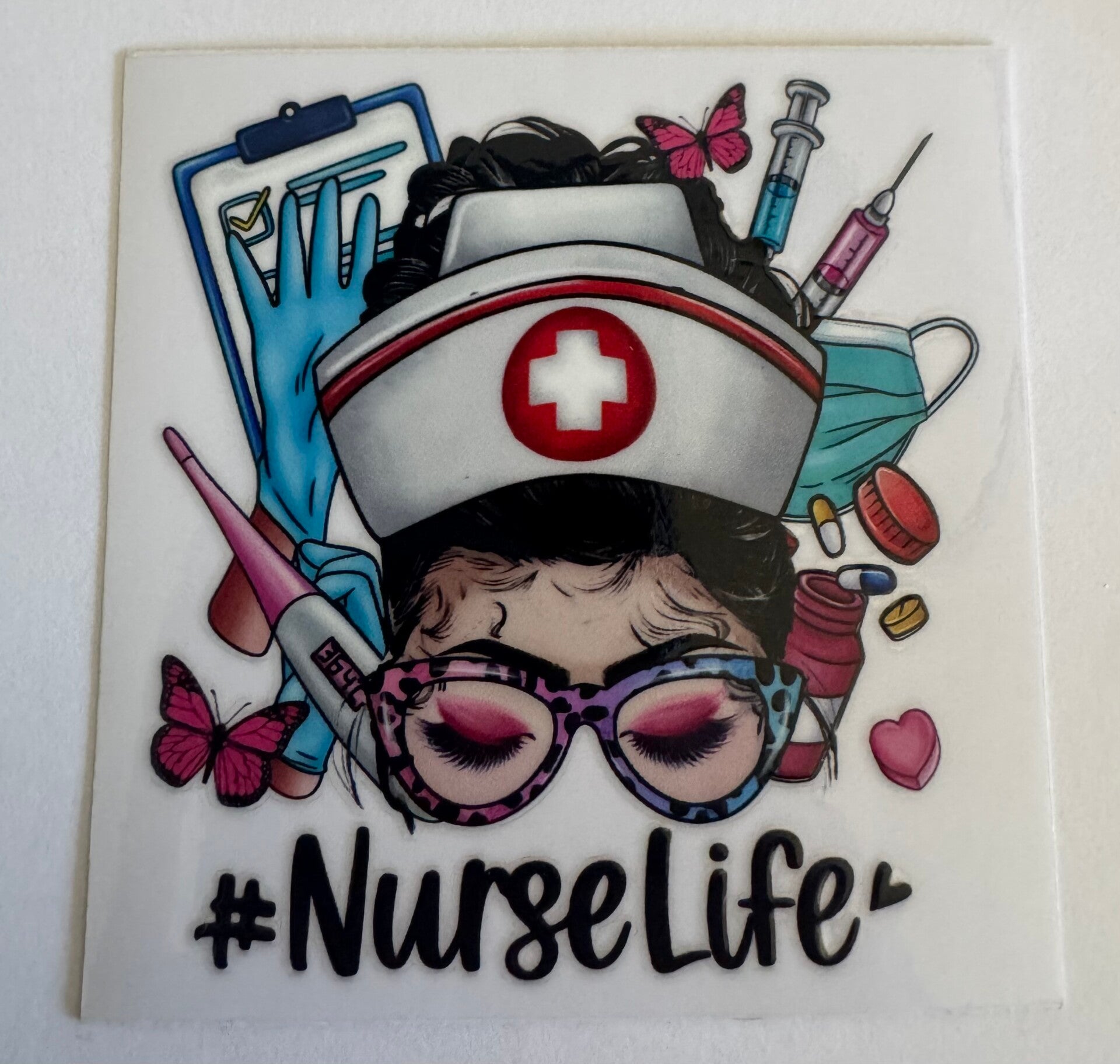 Nurse Life Decal