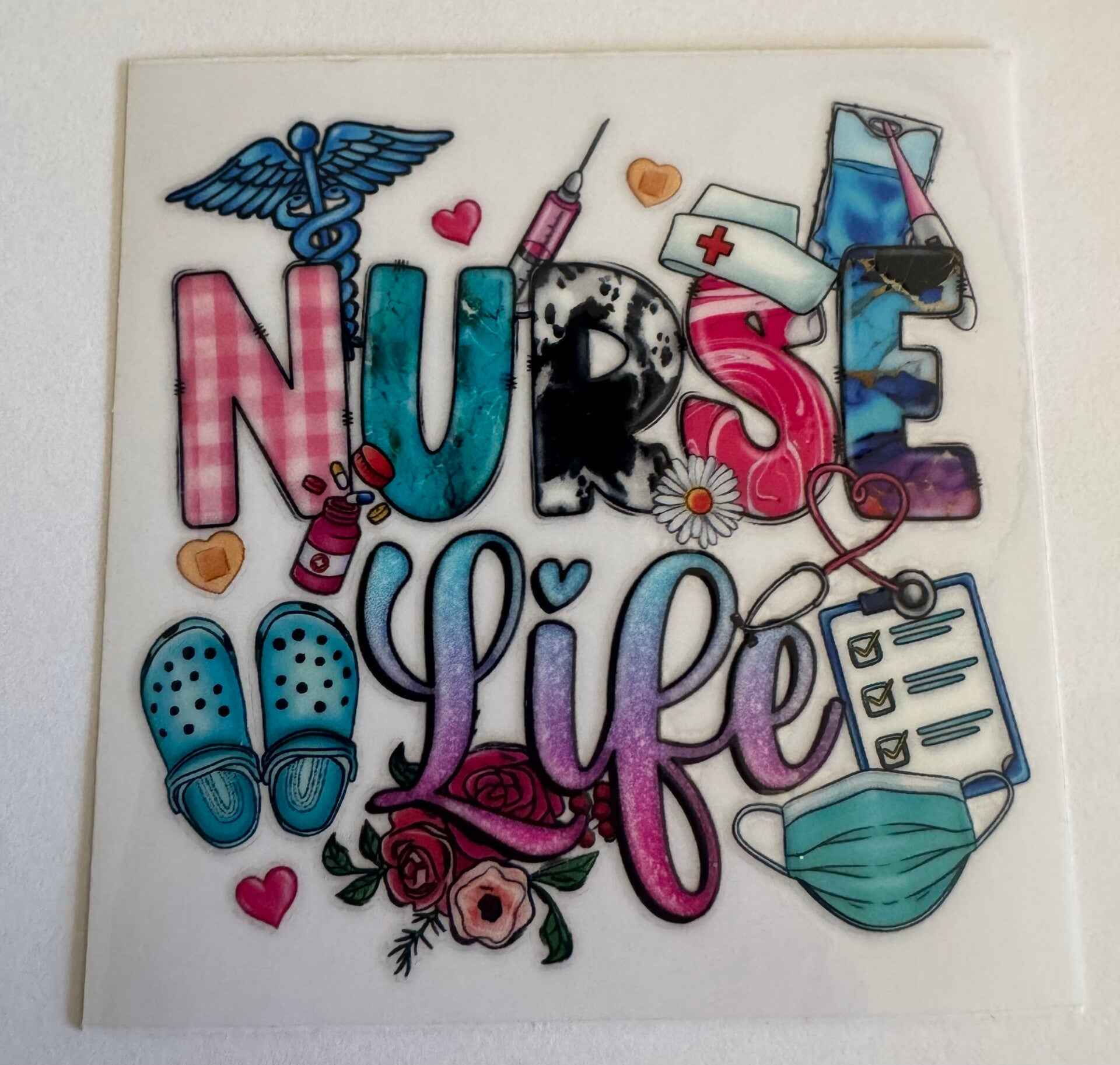 Nurse Life Decal