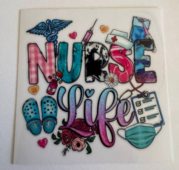 Nurse Life Decal