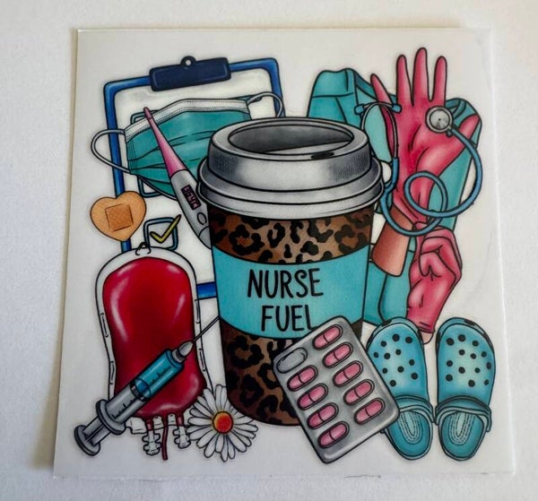 Nurse Fuel Decal