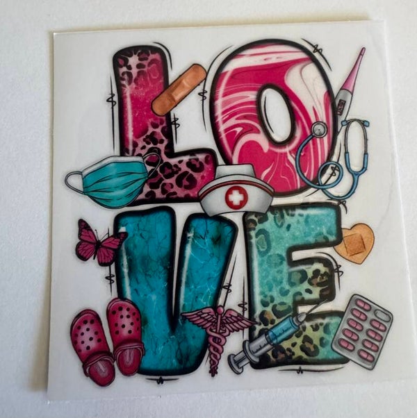 Nurse LOVE Decal