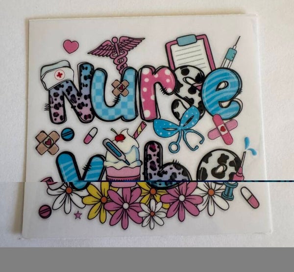 Nurse Vibe Decal