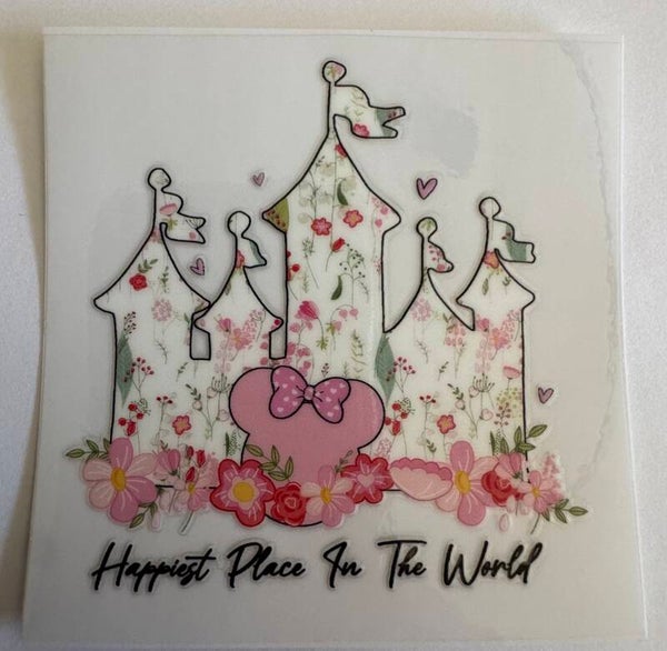 Happiest Place In The World Decal