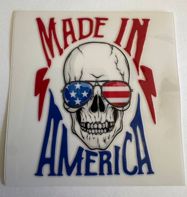 Made in America Decal