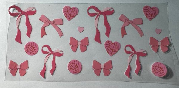 Pink Bow Wrap