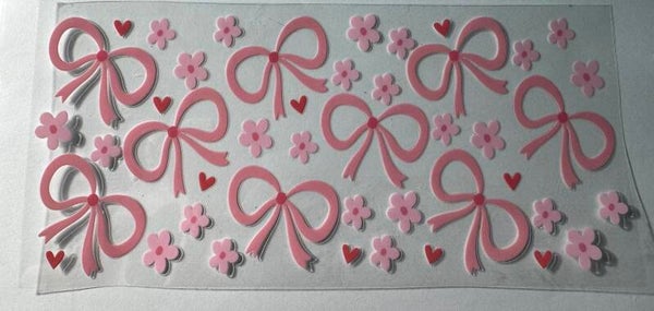 Pink Bow Wrap