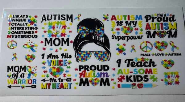 Autism Awareness Wrap
