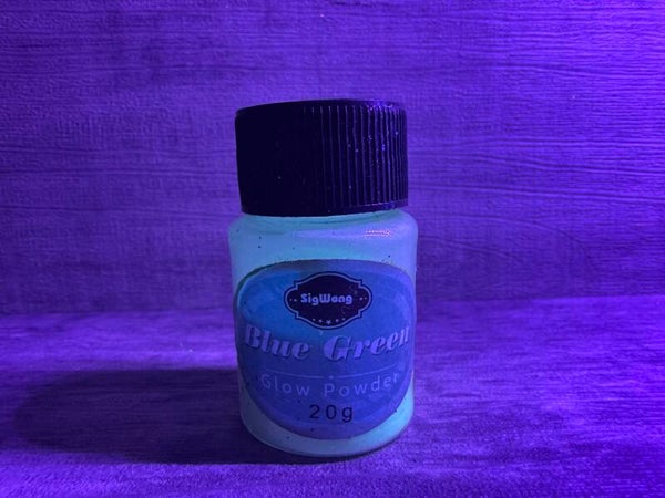 Glow In The Dark Blue Green