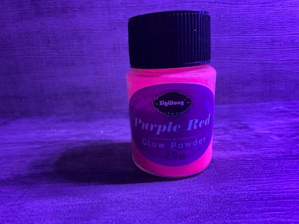 Glow In The Dark Purple Red