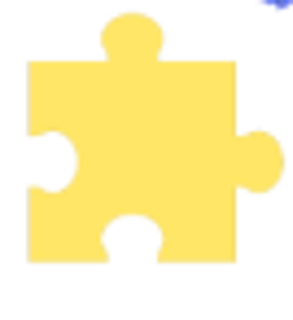 Yellow Puzzle Piece
