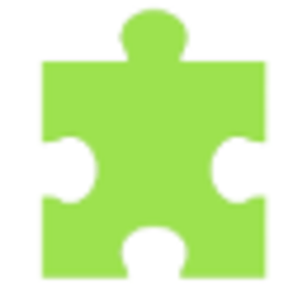 Green Puzzle Piece