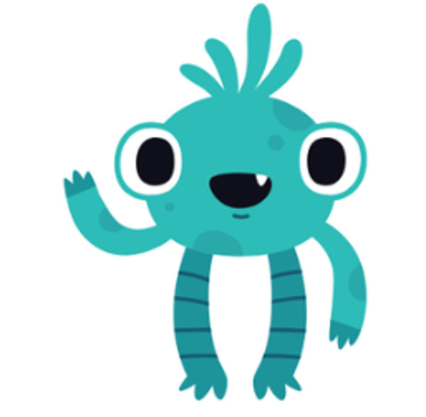 Teal Monster