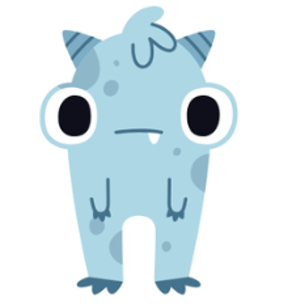 Pale Blue Monster