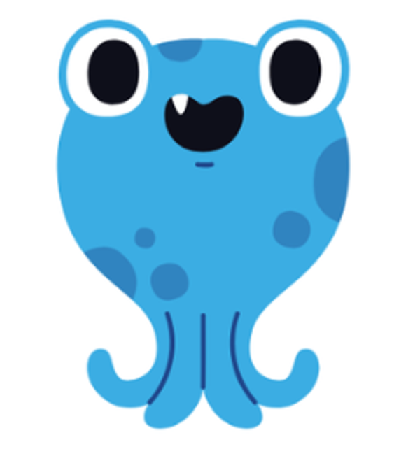 Light Blue Monster