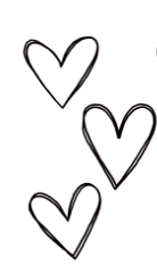 Black and White Heart