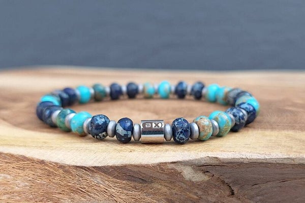 Zee Sediment Jaspis armband - 6mm ABA