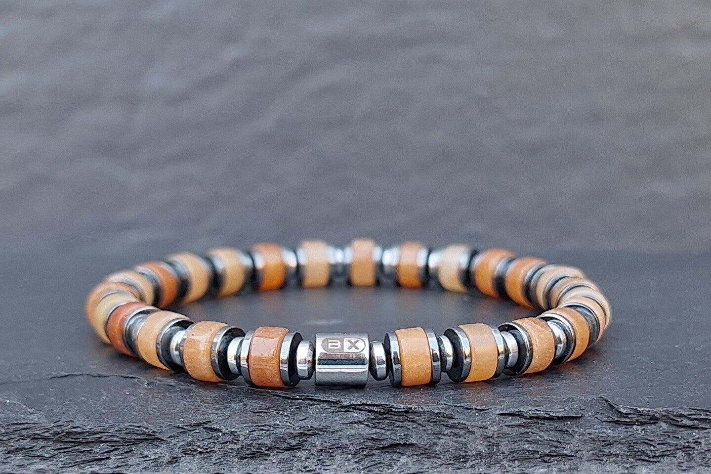 Rood Aventurijn armband - 6mm RON