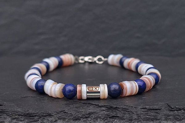 Normastic 'Lapis' armband - 6mm BOU