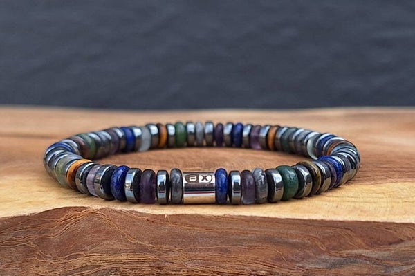 Mix Stones I armband - 6mm HEI