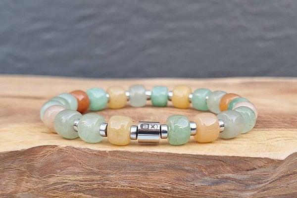 Mix Jade armband - 8mm ABA